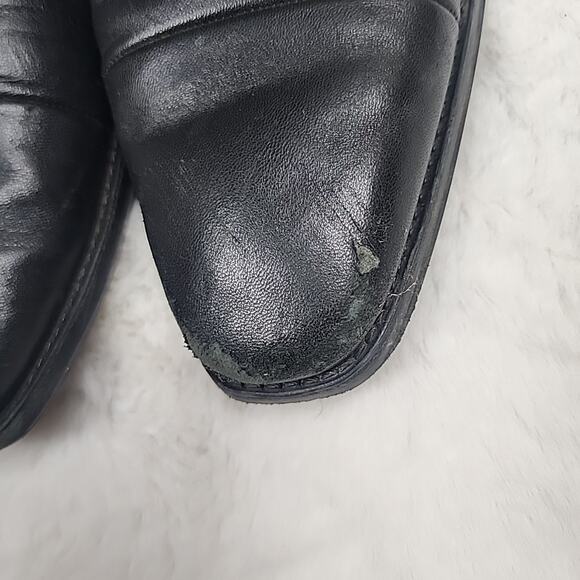 Magnanni Federico Oxford Mens Shoe Cap Toe Black Leather 12654 Size 12